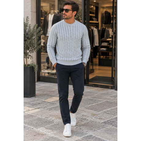 Ανδρικό Πουλόβερ AB130