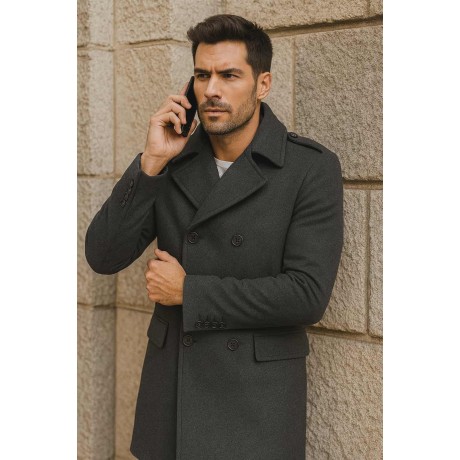 Ανδρικό Σταυρωτό Ημίπαλτο MOD26