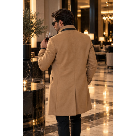 Ανδρικό Κάμελ Ημίπαλτο MOD42