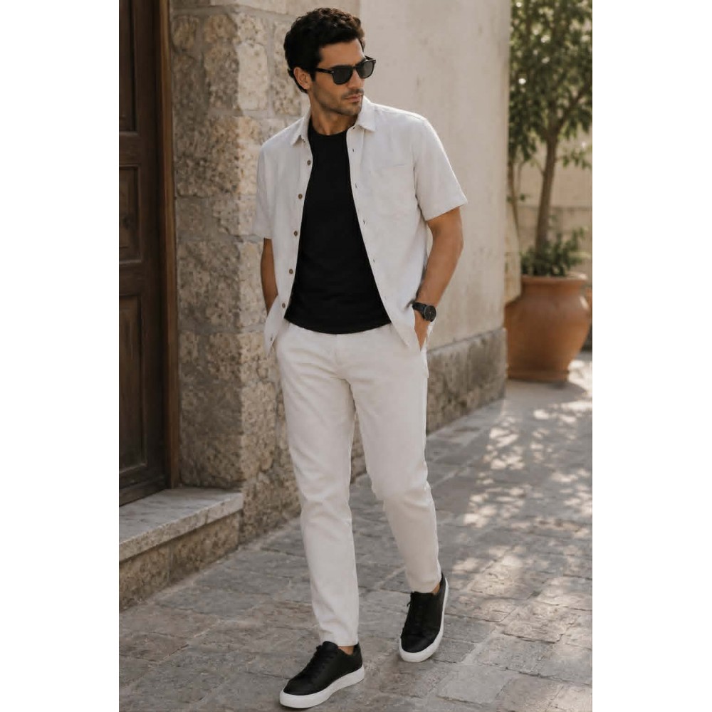 Ανδρικό Σετ (Πουκαμίσα & Παντελόνα) SET1