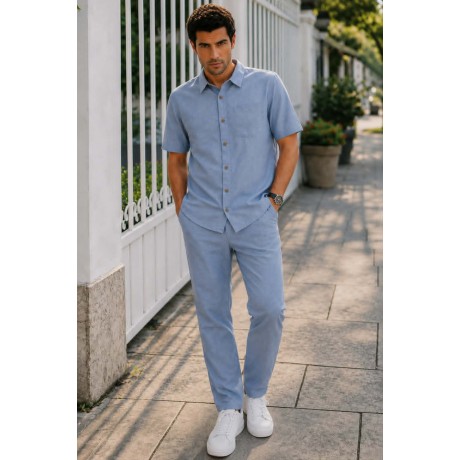 Ανδρικό Σετ (Πουκαμίσα & Παντελόνα) SET2