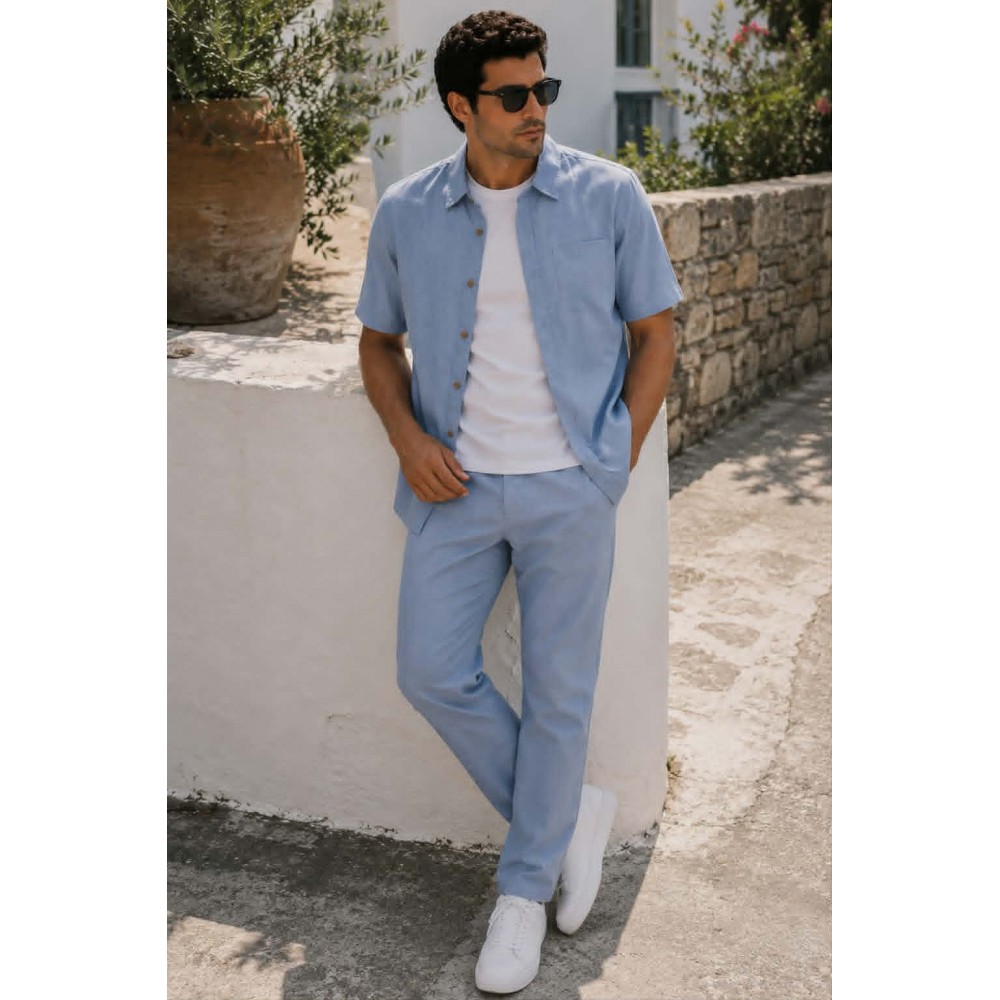 Ανδρικό Σετ (Πουκαμίσα & Παντελόνα) SET2