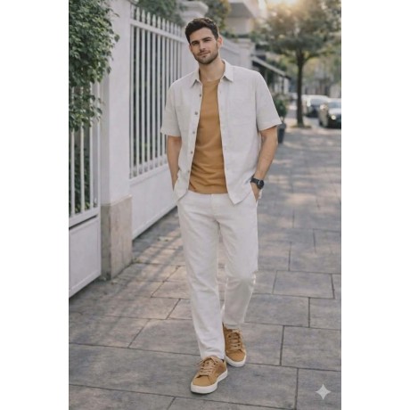 Ανδρικό Σετ (Πουκαμίσα & Παντελόνα) SET1