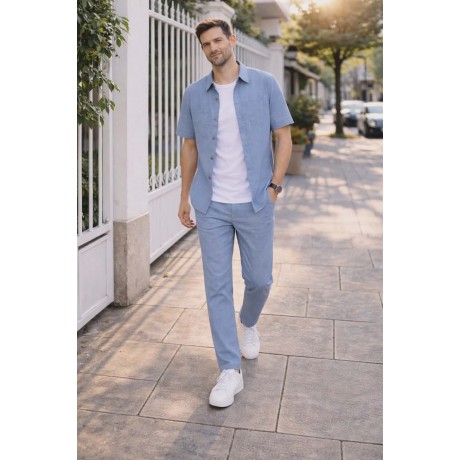Ανδρικό Σετ (Πουκαμίσα & Παντελόνα) SET2