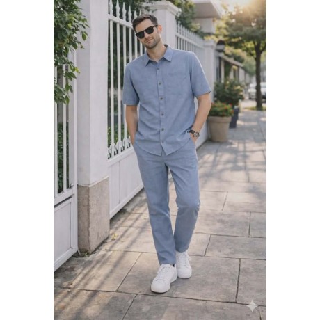 Ανδρικό Σετ (Πουκαμίσα & Παντελόνα) SET2