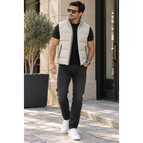 Ανδρικό Αμάνικο Μπουφάν Q70