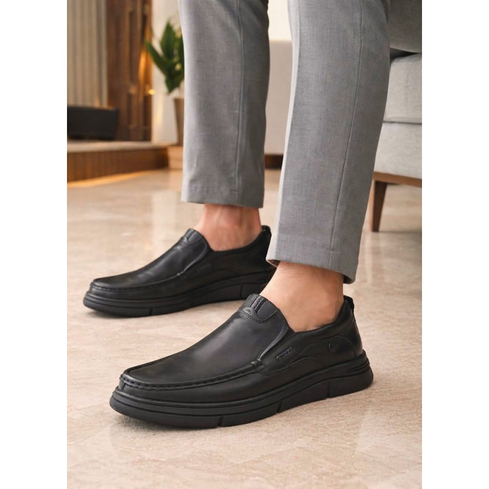Δερμάτινα slip on PAP35