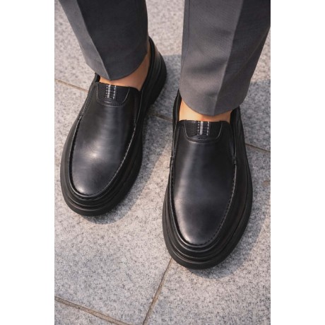 Δερμάτινα slip on PAP35