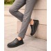 Δερμάτινα slip on PAP35