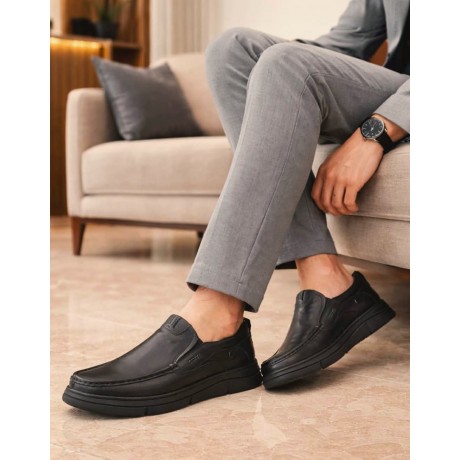 Δερμάτινα slip on PAP35