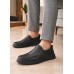 Δερμάτινα slip on PAP35
