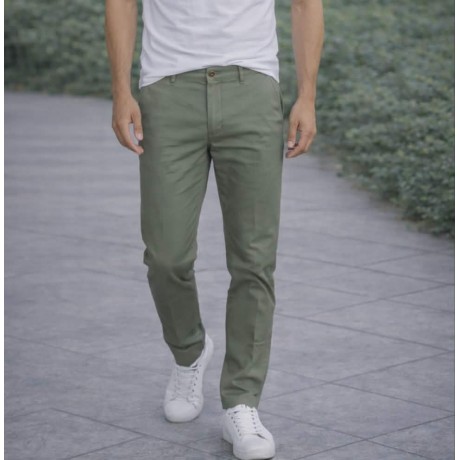 Ανδρικό καπαρντινέ παντελόνι chinos PAD280