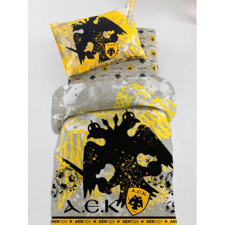 Σετ Σεντόνια Ημίδιπλα  AEK26