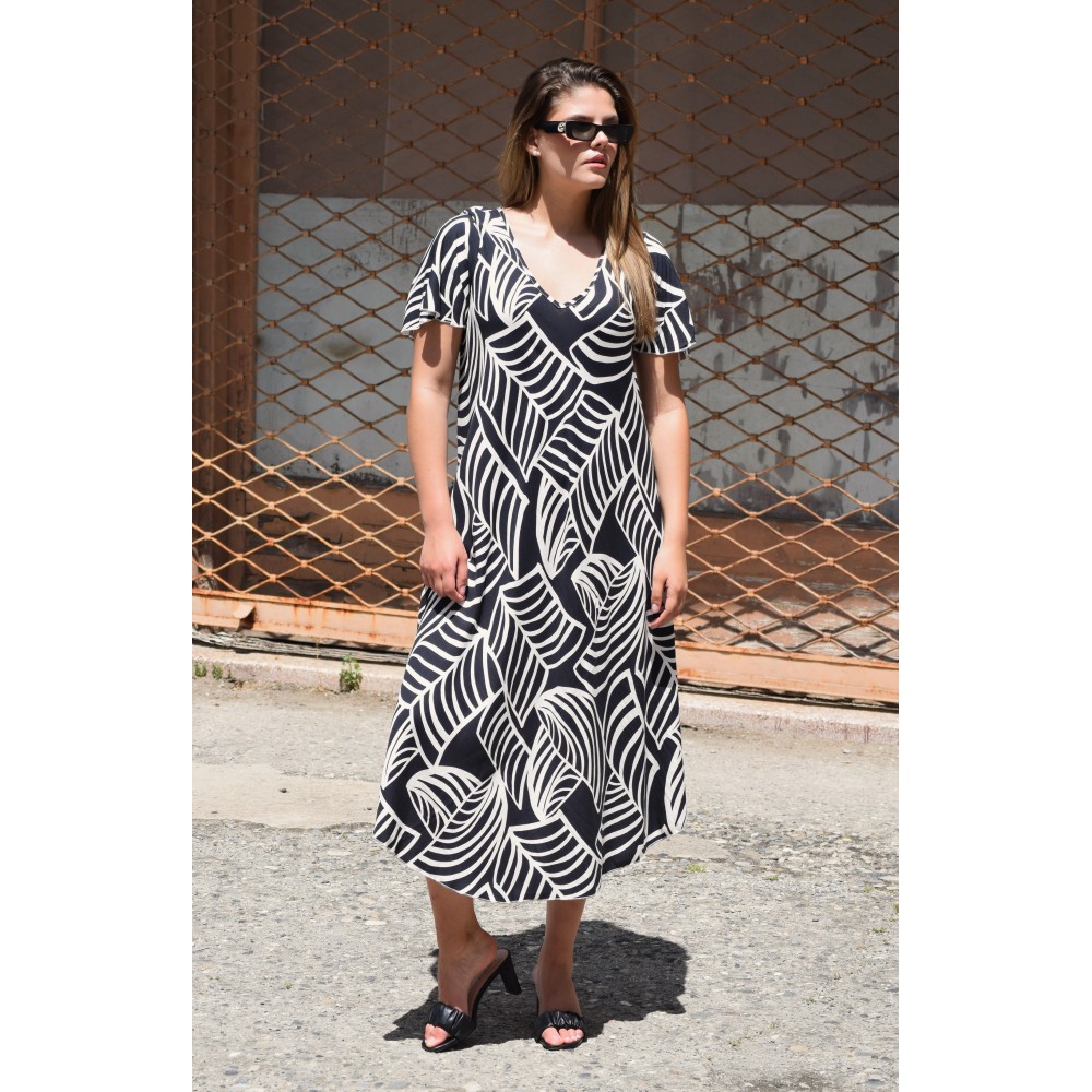 Φόρεμα Plus size REM34