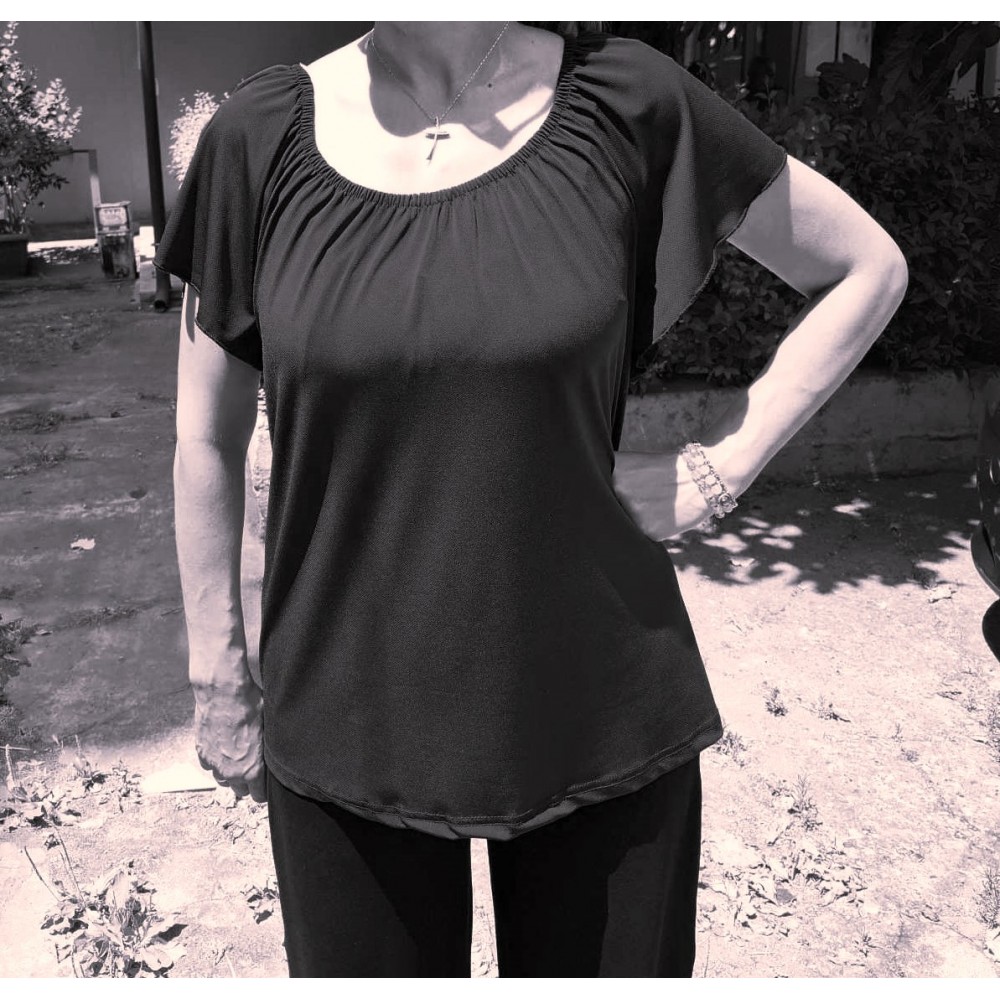 Μπλούζα plus size  LOK70