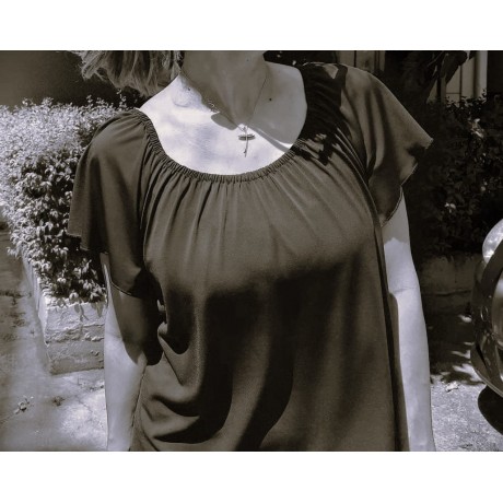 Μπλούζα plus size  LOK70