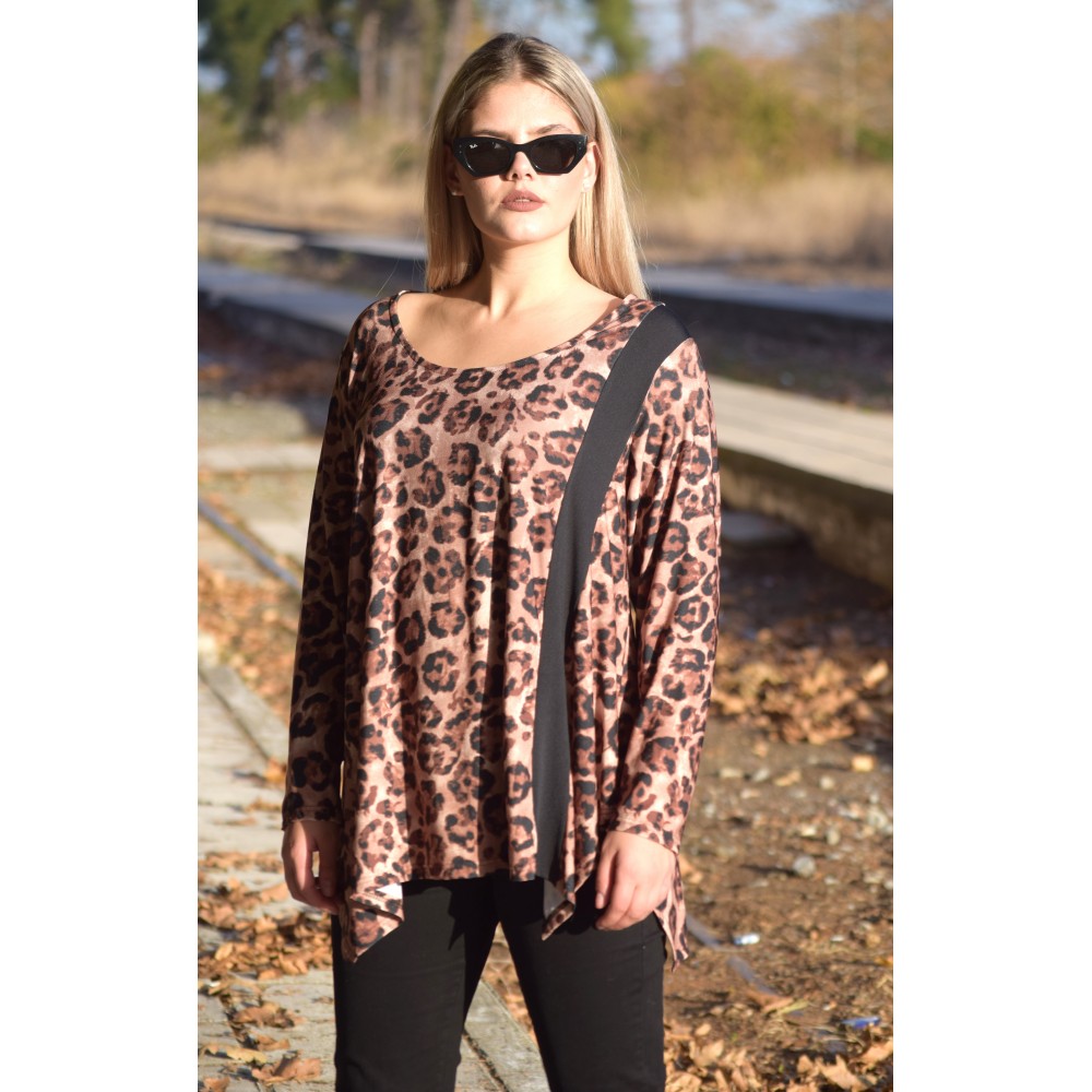 Μπλούζα plus size BLA95