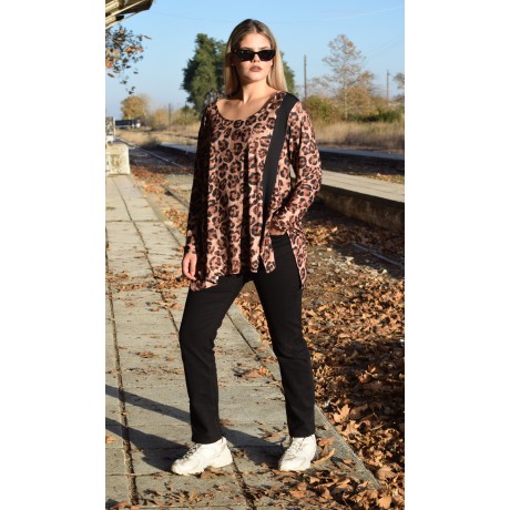 Μπλούζα plus size BLA95