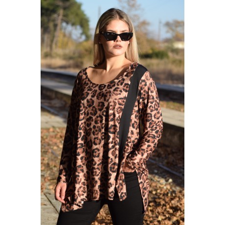 Μπλούζα plus size BLA95