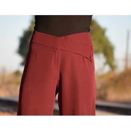 Παντελόνα plus size  DEL74
