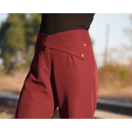 Παντελόνα plus size  DEL74