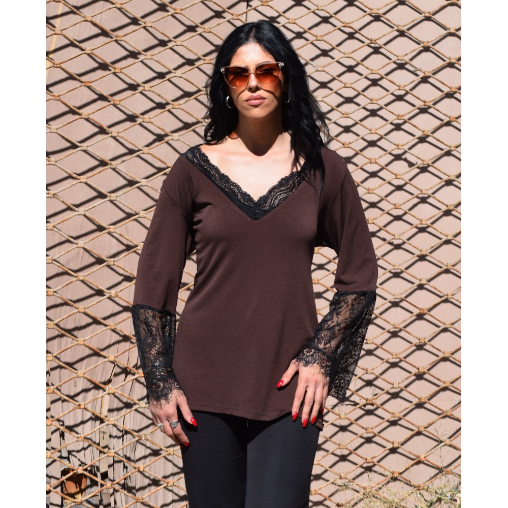Μπλούζα  Plus Size TZE91